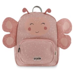 Mochila Infantil Trixie Mrs. Butterfly – Pequeña, resistente e ideal para guardería