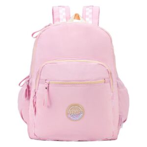 Mochila con bolsillo frontal fresky pink