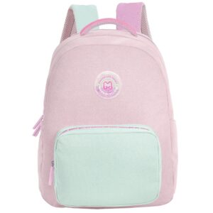 Mochila con bolsillo frontal sugar crush coral