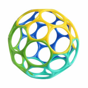 Pelota Oball Classic Easy Grasp – Juguete sensorial para bebé – Bright Starts – Flexible, ligera y fácil de agarrar