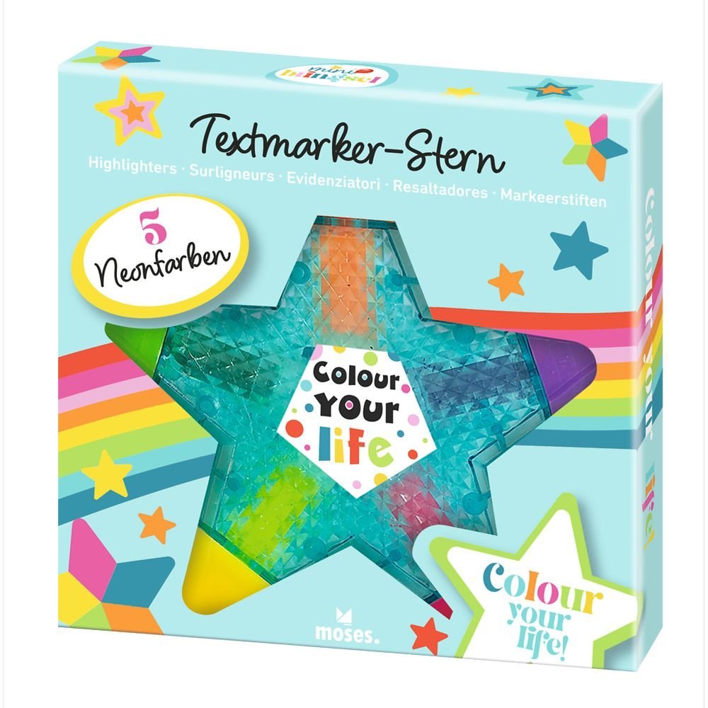 Set de marcadores fantasía Florestrella – Subrayadores infantiles surtidos – Divertidos y coloridos para estudiar y jugar