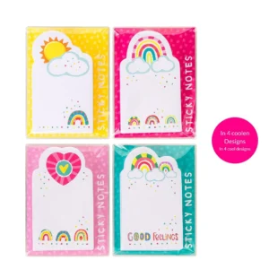 Set de notas adhesivas Capybara Good Vibes – Papelería infantil – Trendhaus – Divertido y práctico para estudiar y organizarse