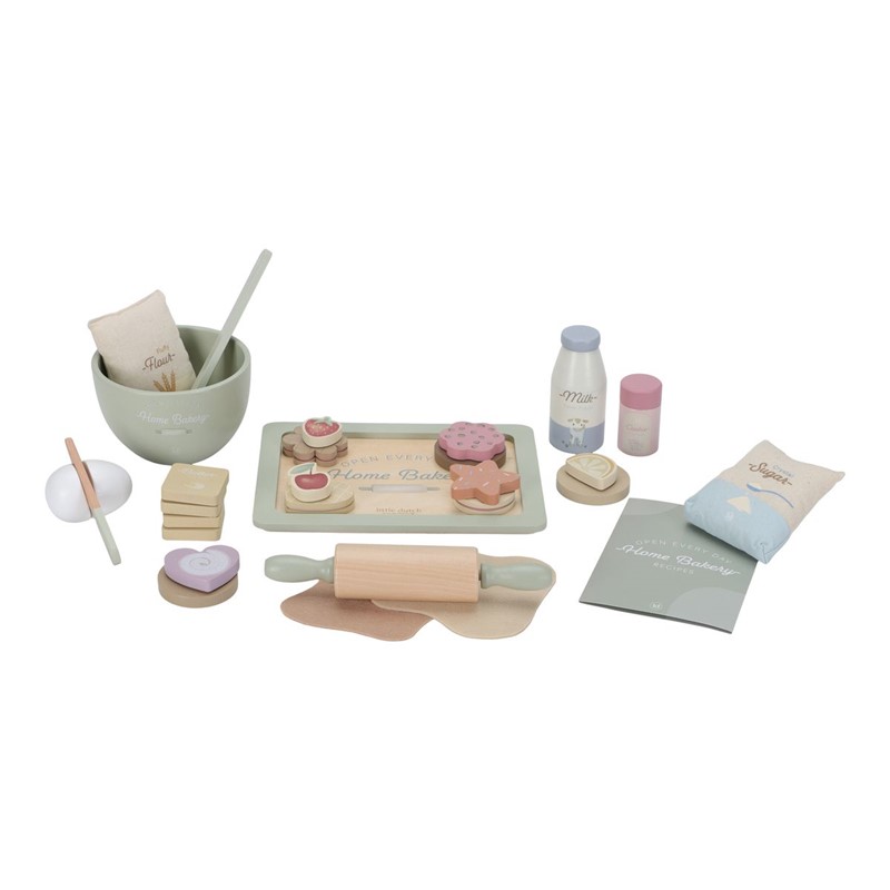 Set de repostería FSC – Juego de cocina de madera con accesorios – Little Dutch – Juego simbólico desde 3 años 2 Set de repostería FSC – Juego de cocina de madera con accesorios – Little Dutch – Juego simbólico desde 3 años