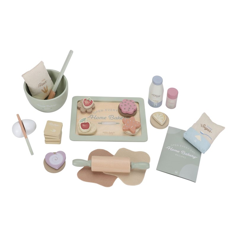 Set de repostería FSC – Juego de cocina de madera con accesorios – Little Dutch – Juego simbólico desde 3 años 3 Set de repostería FSC – Juego de cocina de madera con accesorios – Little Dutch – Juego simbólico desde 3 años