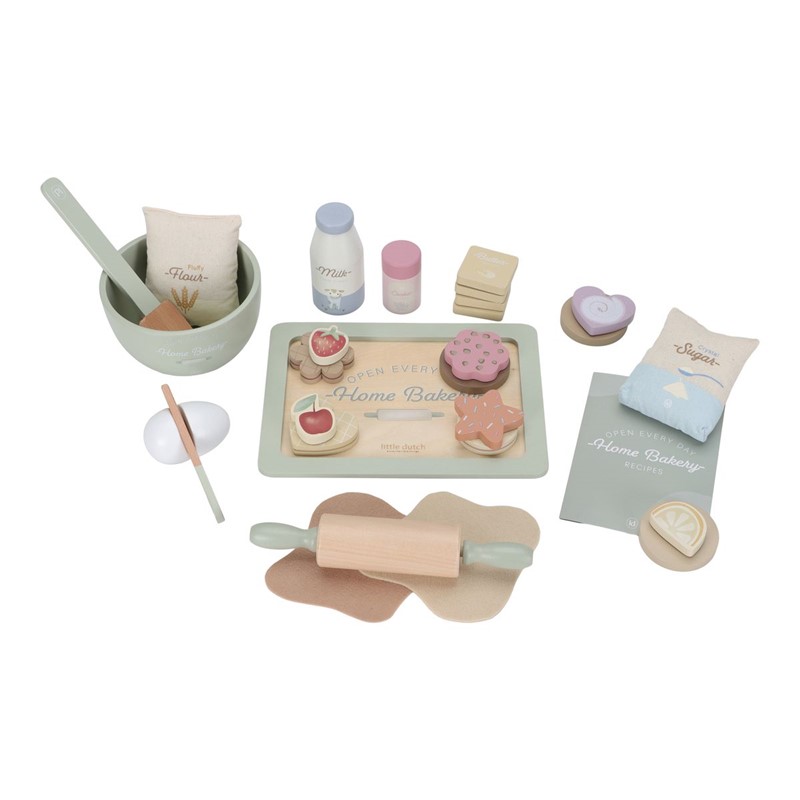 Set de repostería FSC – Juego de cocina de madera con accesorios – Little Dutch – Juego simbólico desde 3 años 4 Set de repostería FSC – Juego de cocina de madera con accesorios – Little Dutch – Juego simbólico desde 3 años
