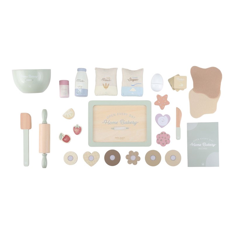Set de repostería FSC – Juego de cocina de madera con accesorios – Little Dutch – Juego simbólico desde 3 años 5 Set de repostería FSC – Juego de cocina de madera con accesorios – Little Dutch – Juego simbólico desde 3 años
