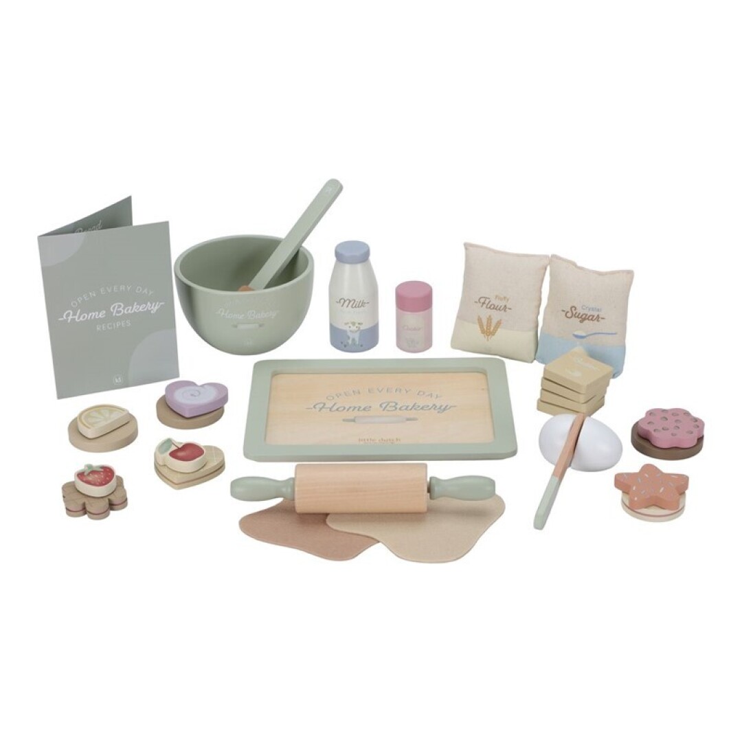 Set de repostería FSC – Juego de cocina de madera con accesorios – Little Dutch – Juego simbólico desde 3 años Set de repostería FSC – Juego de cocina de madera con accesorios – Little Dutch – Juego simbólico desde 3 años