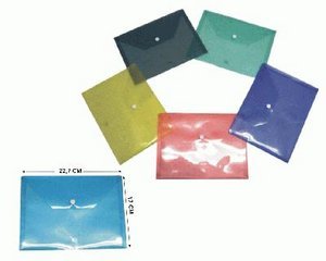 Sobre portadocumentos PP 4º broche surtidos