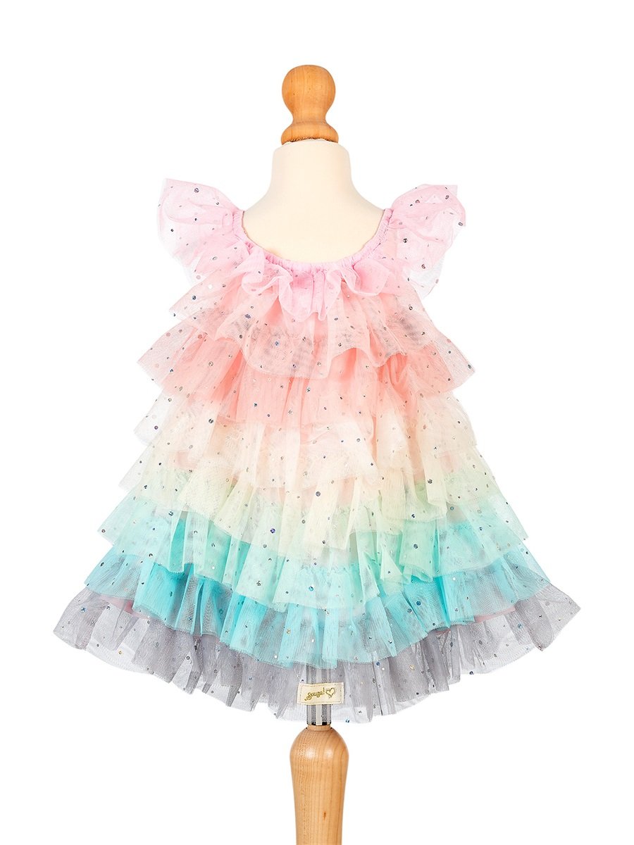 Vestido Fenne 3-4 años – Disfraz infantil de princesa – Souza – Elegante y brillante para juegos y fiestas 2 Vestido Fenne 3-4 años – Disfraz infantil de princesa – Souza – Elegante y brillante para juegos y fiestas