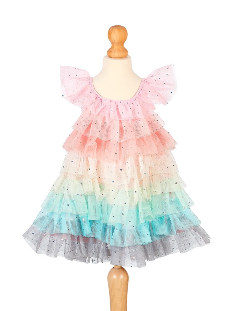 Vestido Fenne 3-4 años – Disfraz infantil de princesa – Souza – Elegante y brillante para juegos y fiestas Vestido Fenne 3-4 años – Disfraz infantil de princesa – Souza – Elegante y brillante para juegos y fiestas