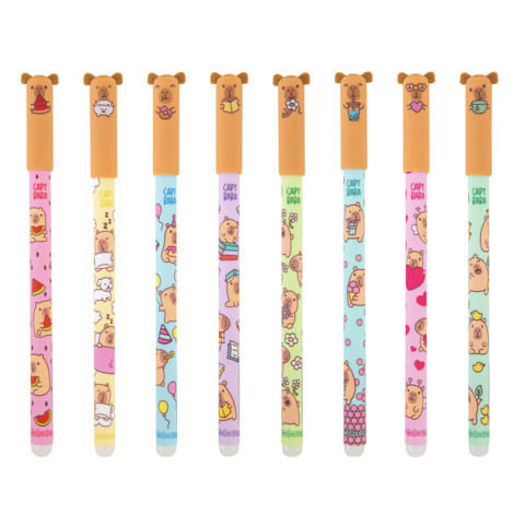 Bolígrafo de gel borrable Capybara – Bolígrafo escolar con goma – CoolPack – Escritura divertida y sin errores 2 Bolígrafo de gel borrable Capybara – Bolígrafo escolar con goma – CoolPack – Escritura divertida y sin errores