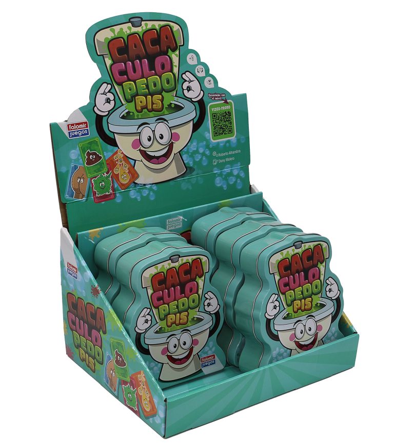 Caca Culo Pedo Pis – Juego de cartas rápido y divertido – Falomir – Risas, reflejos y velocidad desde 8 años 2 Caca Culo Pedo Pis – Juego de cartas rápido y divertido – Falomir – Risas, reflejos y velocidad desde 8 años