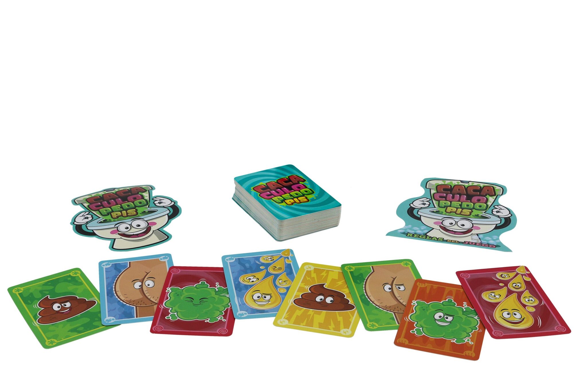 Caca Culo Pedo Pis – Juego de cartas rápido y divertido – Falomir – Risas, reflejos y velocidad desde 8 años 3 Caca Culo Pedo Pis – Juego de cartas rápido y divertido – Falomir – Risas, reflejos y velocidad desde 8 años