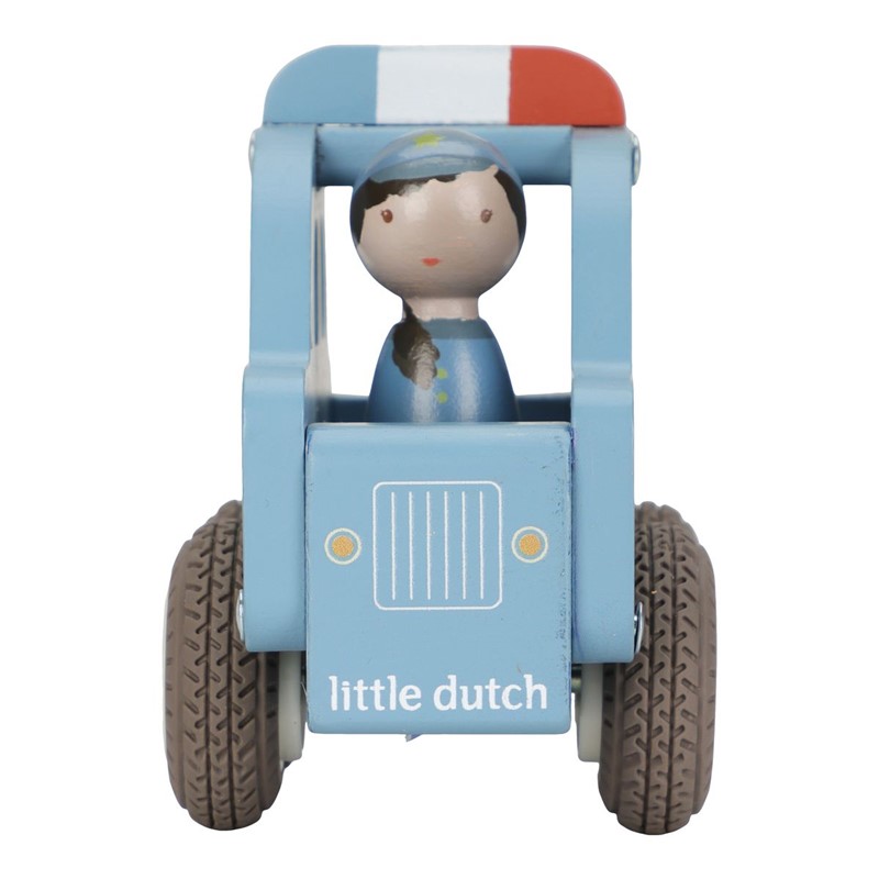 Coche de Policía FSC – Vehículo de madera – Little Dutch – Juego simbólico y sostenible desde 18 meses 3 Coche de Policía FSC – Vehículo de madera – Little Dutch – Juego simbólico y sostenible desde 18 meses