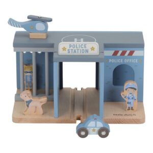 Comisaría de Policía FSC – Set de juego de madera – Little Dutch – Aventuras imaginativas desde 2 años