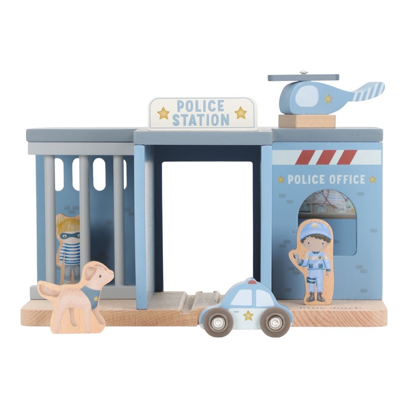 Comisaría de Policía FSC – Set de juego de madera – Little Dutch – Aventuras imaginativas desde 2 años 4 Comisaría de Policía FSC – Set de juego de madera – Little Dutch – Aventuras imaginativas desde 2 años