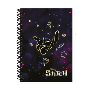 Cuaderno espiral B5 Gold Stitch 100 hojas – Cuaderno escolar cuadrícula 1 cm – CoolPack – Escritura y organización diaria