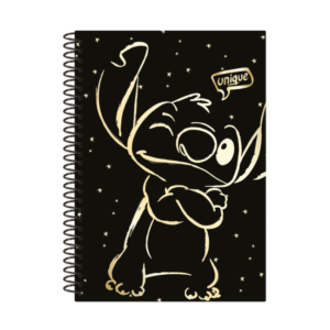 Cuaderno espiral B5 Gold Stitch 100 hojas – Cuaderno escolar cuadrícula 3 mm – CoolPack – Escritura y organización diaria