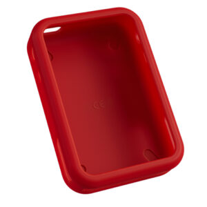 Funda Protectora Patapum Roja – Accesorio para FABA+ – Silicona antideslizante y personalizable