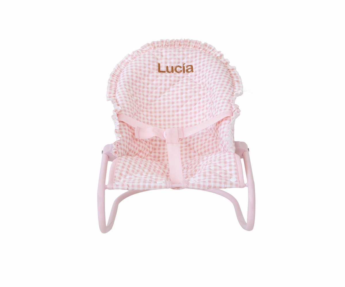 Hamaca para Muñecas Vichy Personalizable – Accesorio infantil plegable – Monnëka – Diseño clásico y personalizable desde 3 años 3 Hamaca para Muñecas Vichy Personalizable – Accesorio infantil plegable – Monnëka – Diseño clásico y personalizable desde 3 años