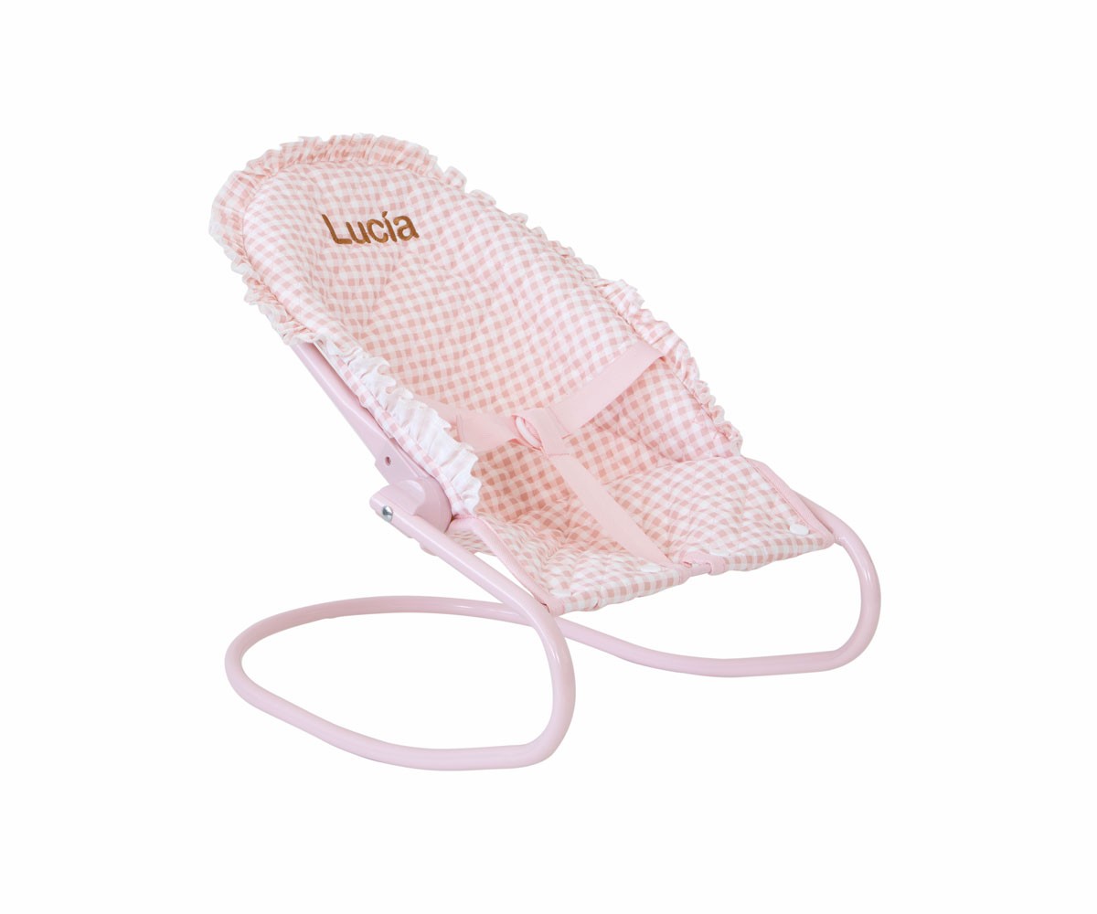 Hamaca para Muñecas Vichy Personalizable – Accesorio infantil plegable – Monnëka – Diseño clásico y personalizable desde 3 años 5 Hamaca para Muñecas Vichy Personalizable – Accesorio infantil plegable – Monnëka – Diseño clásico y personalizable desde 3 años