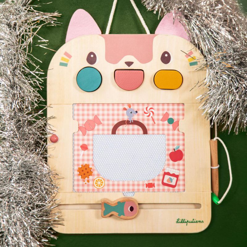 Jeanne pizarra mágica – Pizarra magnética portátil – Lilliputiens – Creatividad y dibujo desde 18 meses 6 Jeanne pizarra mágica – Pizarra magnética portátil – Lilliputiens – Creatividad y dibujo desde 18 meses