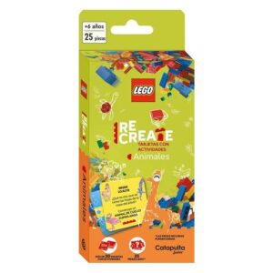 Lego Recreate construcción tarjetas con act - Animales