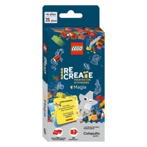 Lego Recreate construcción tarjetas con act - Magia