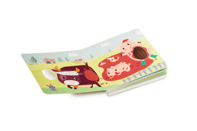 Libro de sonidos y texturas inspirado en la granja – Libro sensorial infantil – Lilliputiens – Estimulación temprana desde 12 meses 2 Libro de sonidos y texturas inspirado en la granja – Libro sensorial infantil – Lilliputiens – Estimulación temprana desde 12 meses