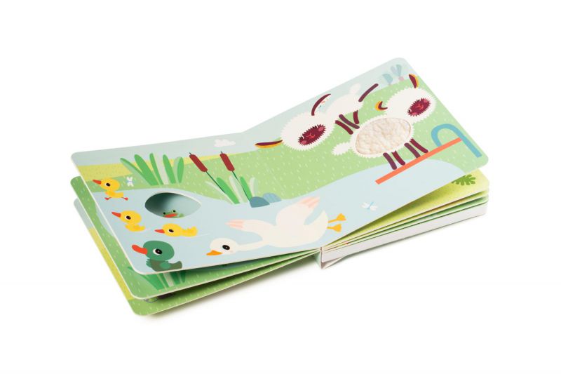Libro de sonidos y texturas inspirado en la granja – Libro sensorial infantil – Lilliputiens – Estimulación temprana desde 12 meses 3 Libro de sonidos y texturas inspirado en la granja – Libro sensorial infantil – Lilliputiens – Estimulación temprana desde 12 meses