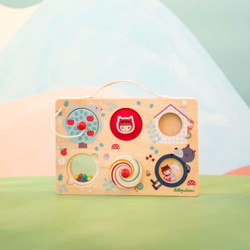 Los cuentos – Maletita descubrimiento – Juguete sensorial y de actividades – Lilliputiens – Estimulación temprana desde 9 meses 4 Los cuentos – Maletita descubrimiento – Juguete sensorial y de actividades – Lilliputiens – Estimulación temprana desde 9 meses