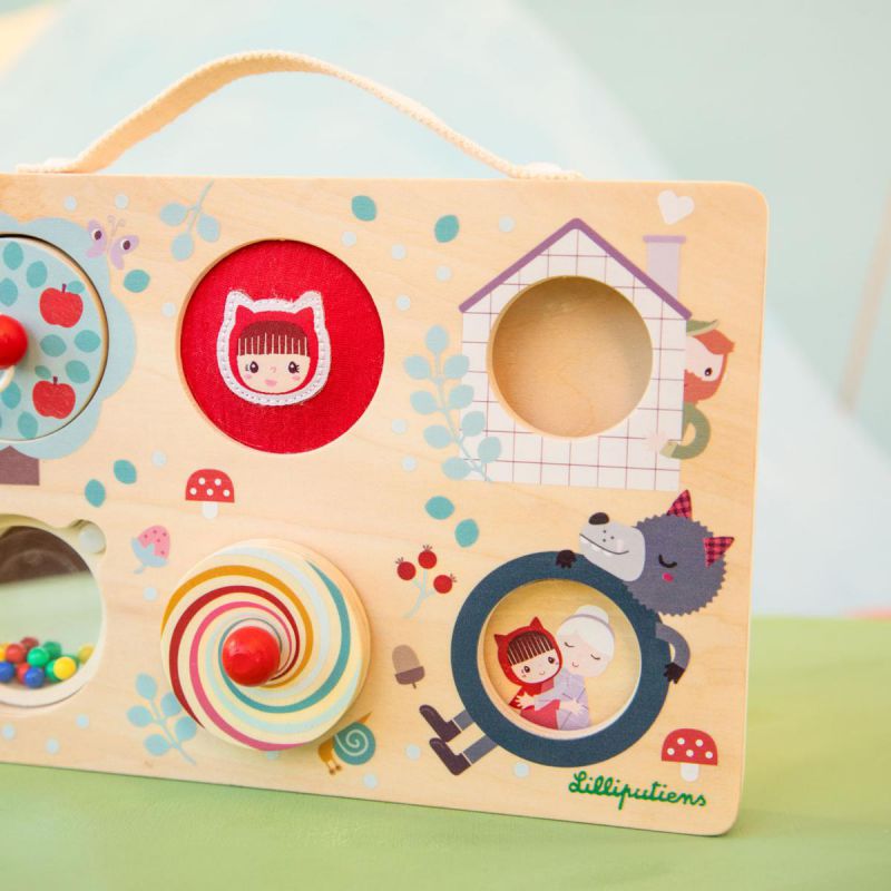 Los cuentos – Maletita descubrimiento – Juguete sensorial y de actividades – Lilliputiens – Estimulación temprana desde 9 meses 6 Los cuentos – Maletita descubrimiento – Juguete sensorial y de actividades – Lilliputiens – Estimulación temprana desde 9 meses