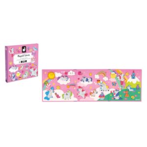Magneti’Stories Los Unicornios – Juego magnético portátil – Janod – Creatividad y fantasía desde 3 años