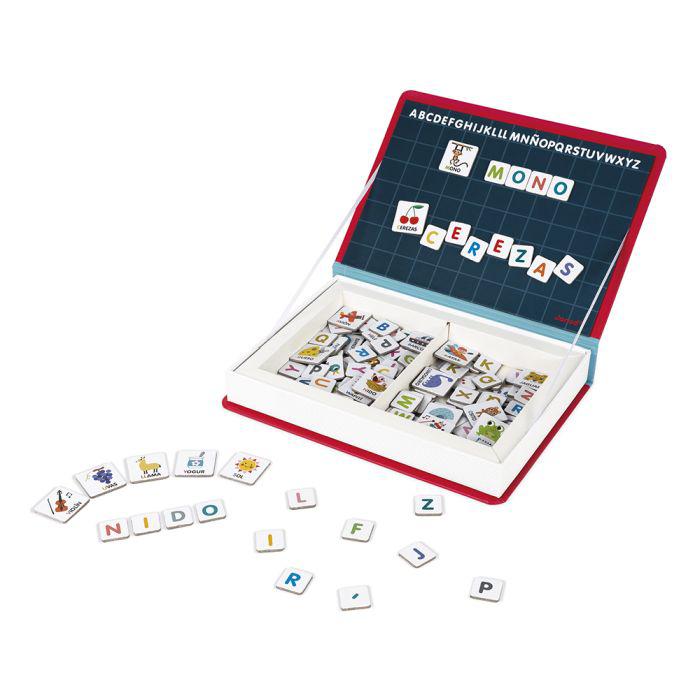 Magnetibook Alfabeto en Español – Juego magnético educativo – Janod – Aprendizaje de letras desde 3 años 2 Magnetibook Alfabeto en Español – Juego magnético educativo – Janod – Aprendizaje de letras desde 3 años