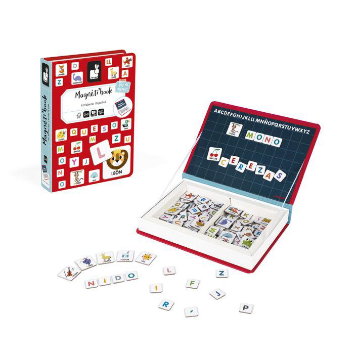 Magnetibook Alfabeto en Español – Juego magnético educativo – Janod – Aprendizaje de letras desde 3 años Magnetibook Alfabeto en Español – Juego magnético educativo – Janod – Aprendizaje de letras desde 3 años