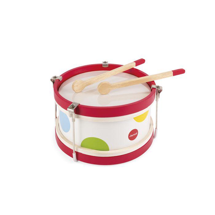 Mi Primer Tambor Confetti – Instrumento musical de madera – Janod – Ritmo y coordinación desde 2 años 2 Mi Primer Tambor Confetti – Instrumento musical de madera – Janod – Ritmo y coordinación desde 2 años