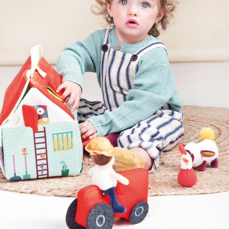 Mi primera granja – Set sensorial y educativo – Lilliputiens – Juego de descubrimiento desde 18 meses 3 Mi primera granja – Set sensorial y educativo – Lilliputiens – Juego de descubrimiento desde 18 meses