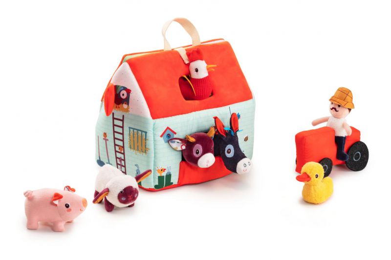 Mi primera granja – Set sensorial y educativo – Lilliputiens – Juego de descubrimiento desde 18 meses Mi primera granja – Set sensorial y educativo – Lilliputiens – Juego de descubrimiento desde 18 meses