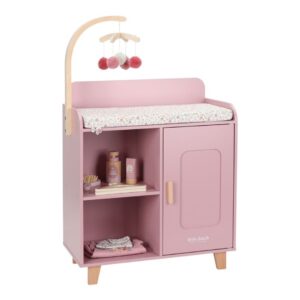 Mueble Cambiador FSC – Little Dutch – Juego de imitación de madera – Cuidado de muñecas desde 3 años