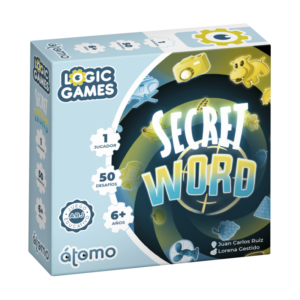 Secret Word – Juego de mesa educativo de palabras – Átomo Games – Adivina la palabra secreta desde 6 años