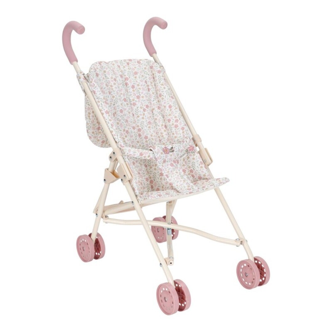 Sillita para muñecas metal Flores – Cochecito de juguete plegable – Little Dutch – Juego simbólico desde 3 años Sillita para muñecas metal Flores – Cochecito de juguete plegable – Little Dutch – Juego simbólico desde 3 años