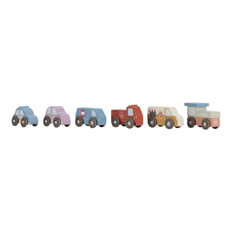 Torre Encajable Ciudad con Coches – Juego de apilado y encaje – Little Dutch – Estimula la motricidad desde 18 meses 10 Torre Encajable Ciudad con Coches – Juego de apilado y encaje – Little Dutch – Estimula la motricidad desde 18 meses