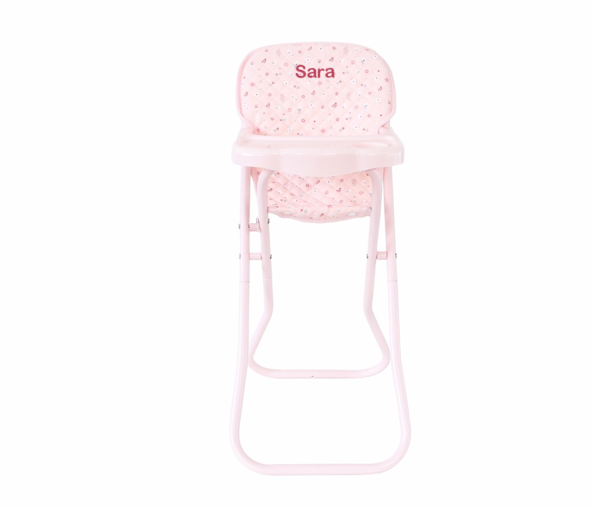 Trona para Muñecas Flowers Personalizable – Silla alta infantil – Monnëka – Diseño floral y personalizable desde 3 años 5 Trona para Muñecas Flowers Personalizable – Silla alta infantil – Monnëka – Diseño floral y personalizable desde 3 años