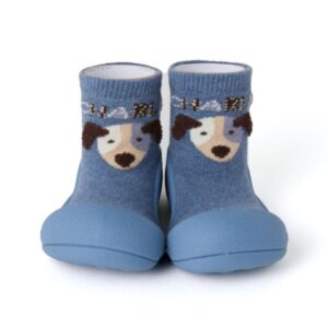 Zapatos Attipas Charlie Blue – Calzado ergonómico bebé – Attipas – Primeros pasos cómodos y seguros desde 0 meses