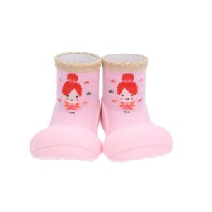 Zapatos Attipas DM Fairy Pink – Calzado ergonómico bebé – Attipas – Primeros pasos cómodos y seguros desde 0 meses