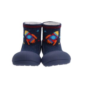 Zapatos Attipas DM Rocket Navy – Calzado ergonómico bebé – Attipas – Primeros pasos cómodos y seguros desde 0 meses