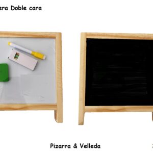 Pizarra madera y veleda