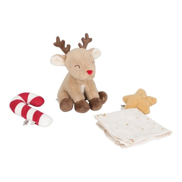 Caja Regalo Navidad Recién Nacido – Set con doudou, sonajero y peluche reno – Little Dutch – Regalo tierno desde 0 meses 8 Caja Regalo Navidad Recién Nacido – Set con doudou, sonajero y peluche reno – Little Dutch – Regalo tierno desde 0 meses