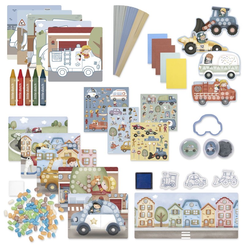 Caja de Creatividad XL Jim – Set artístico completo – Little Dutch – Manualidades y arte desde 3 años 3 Caja de Creatividad XL Jim – Set artístico completo – Little Dutch – Manualidades y arte desde 3 años