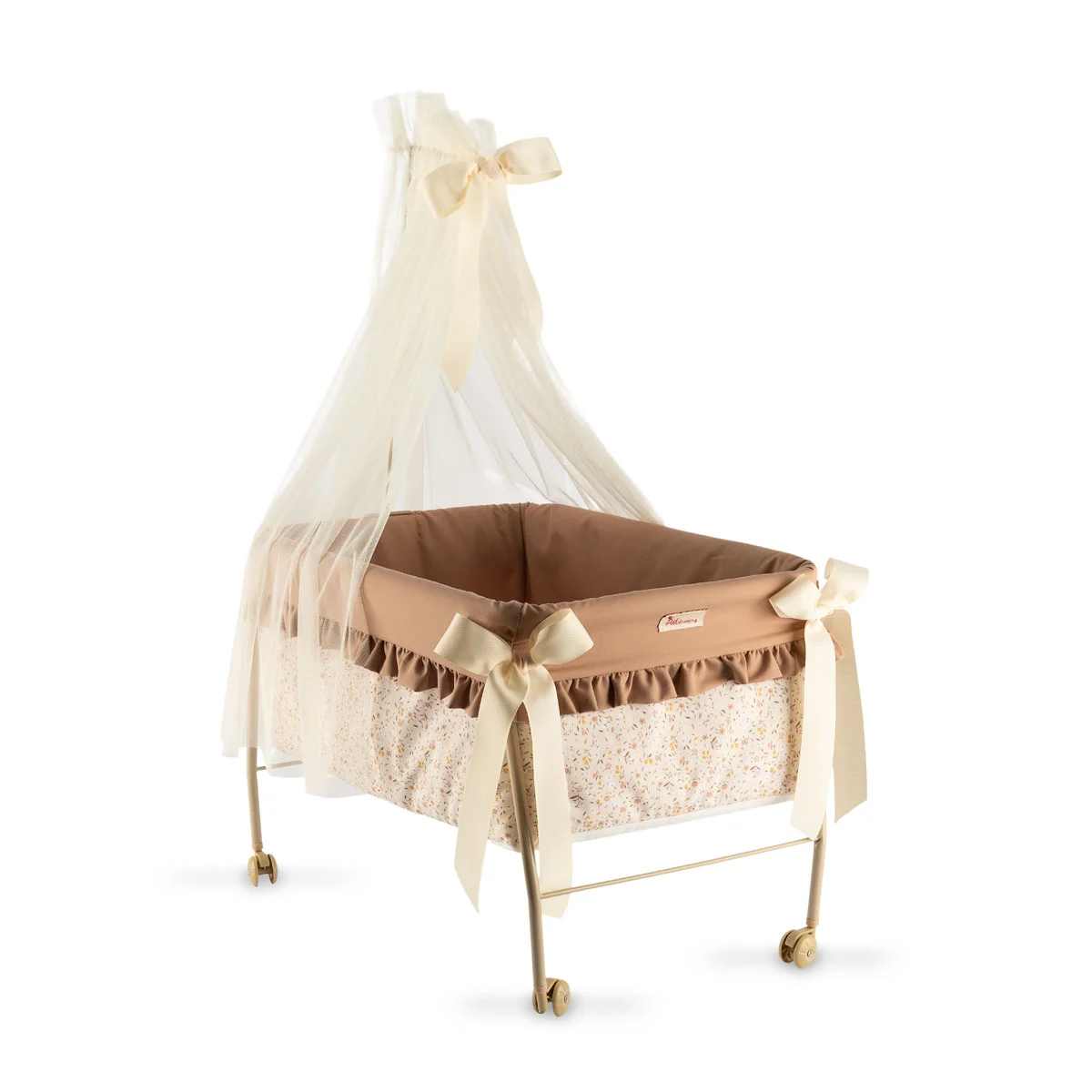 Cuna con Dosel Colección Teresa – Cuna para muñecos – Así – Para muñecos de 30 a 46 cm desde 3 años Cuna con Dosel Colección Teresa – Cuna para muñecos – Así – Para muñecos de 30 a 46 cm desde 3 años